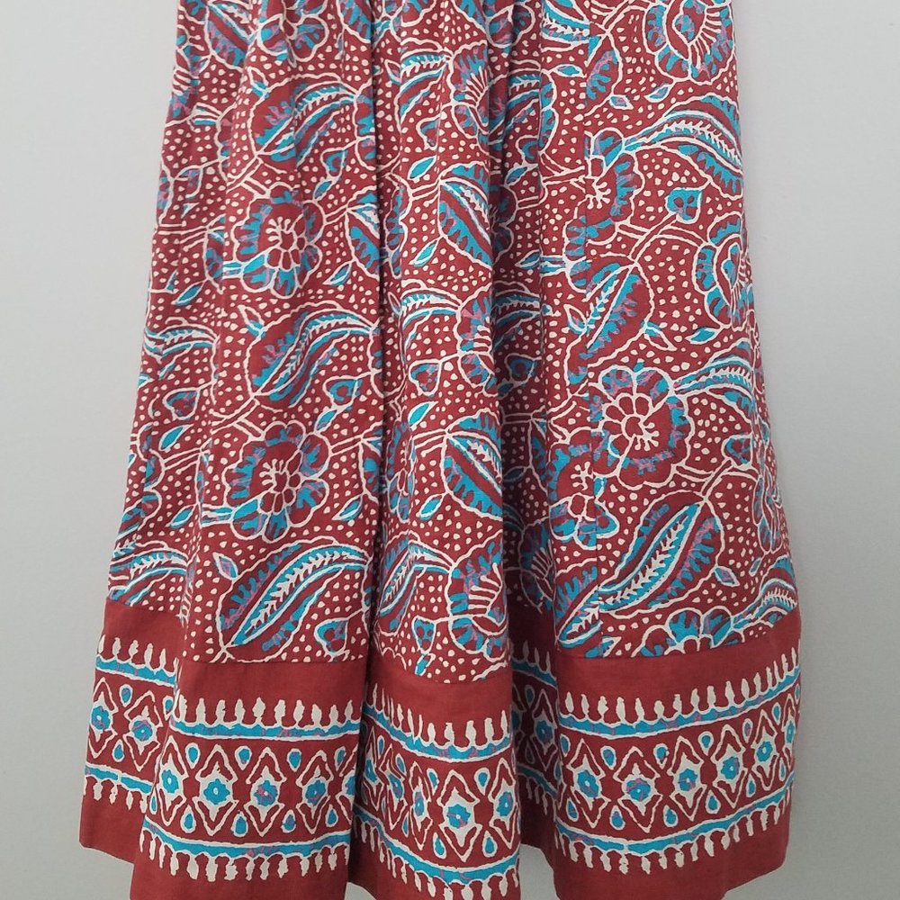 Veronica Beard Fiore Linen Blend floral midi dress - Picture 7 of 13